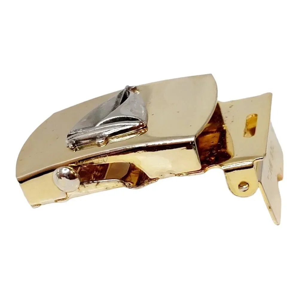 Small Belt Buckle‎ Solid Brass SAILBOAT NAUTICAL BEACH design